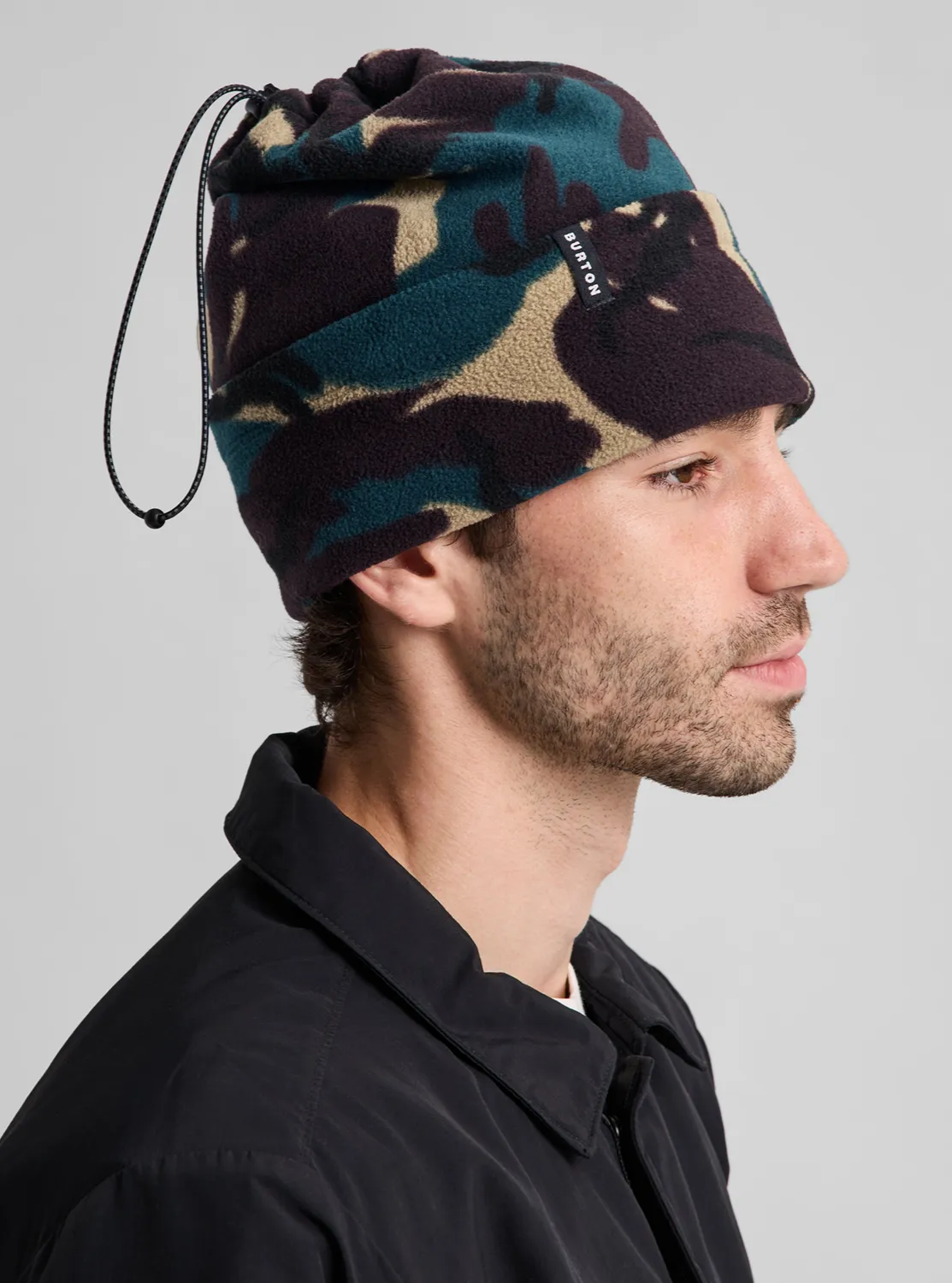 Burton Airtofakie fleecemössa Seersucker Camo 2-i-1
