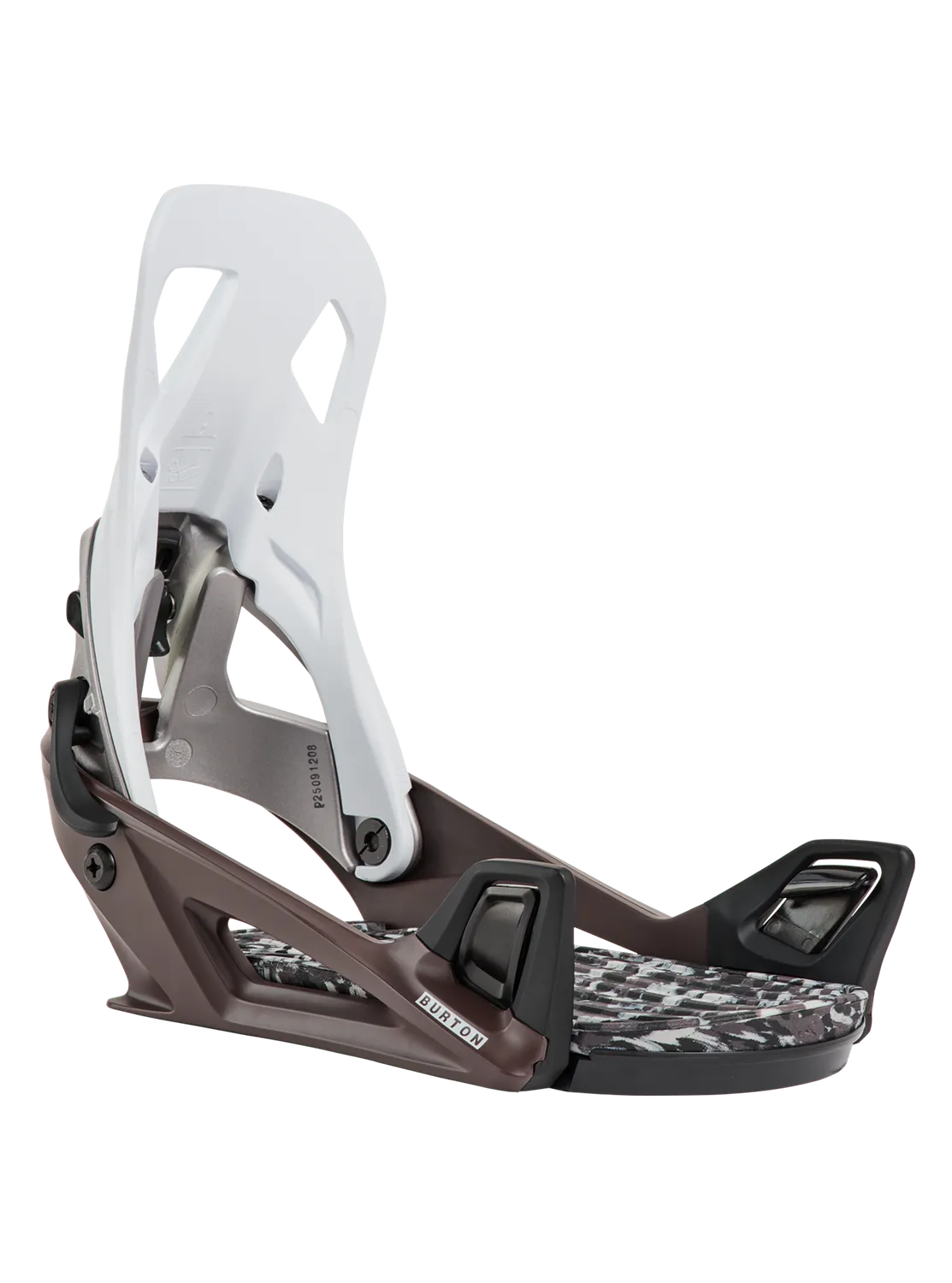 Burton Step On snowboardbindning herr Gray Green Voltage