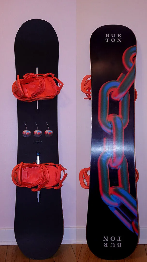 Burton Cultivator Flat Top snowboard 155 twin mjuk