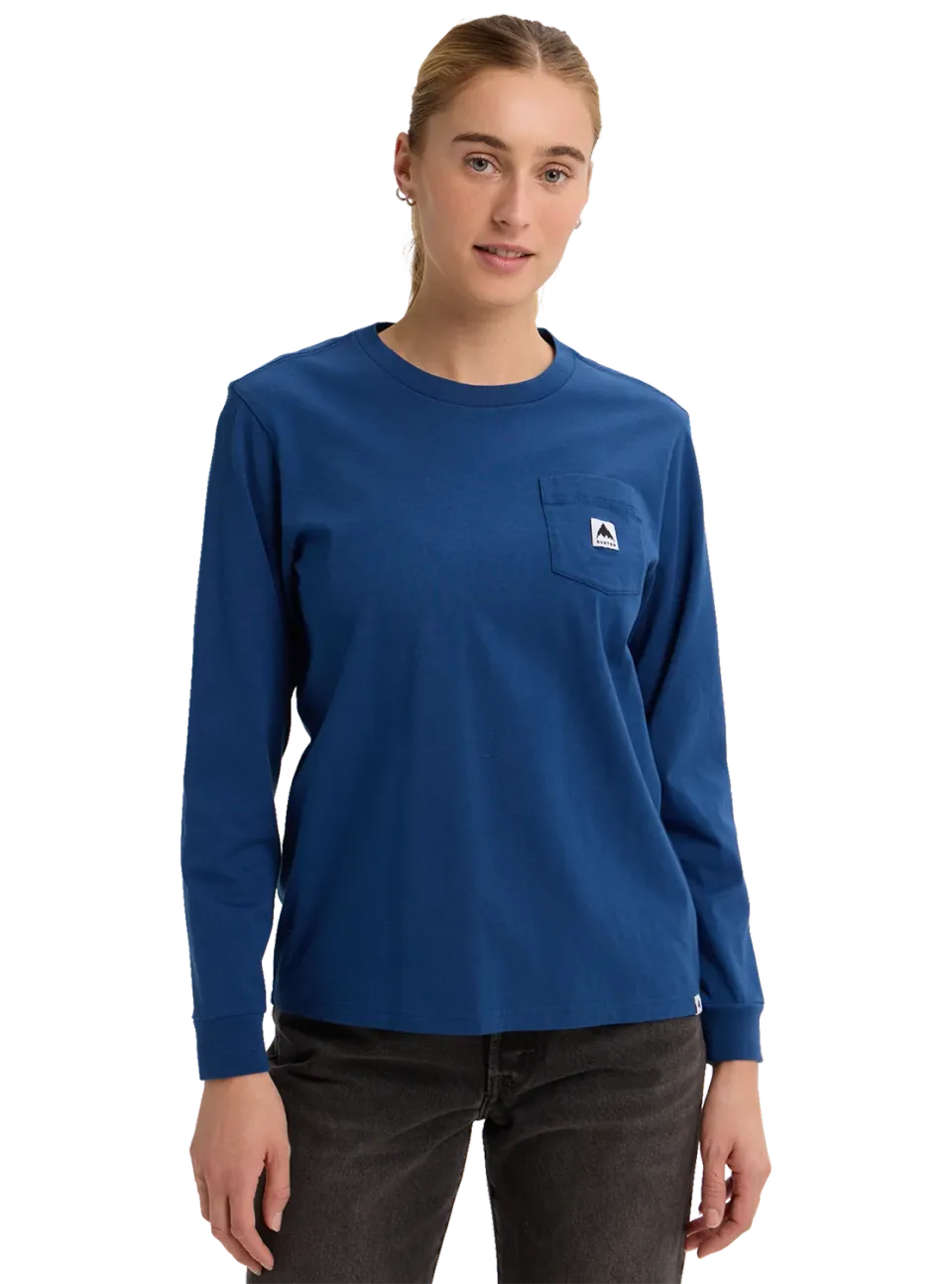 Burton Colfax långärmad t-shirt Nightfall ekologisk bomull