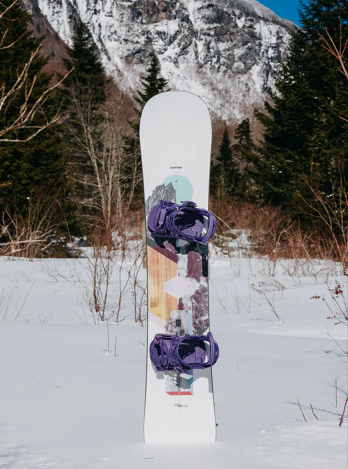 Burton Hideaway Flat Top snowboard dam 148 medelflex
