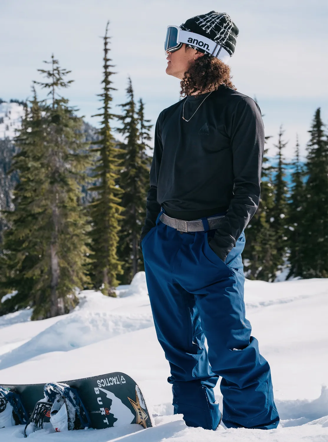 Burton Reserve 2L Stretch skidbyxor Nightfall stretch