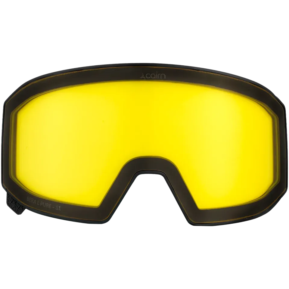 Cairn Bera L Pure lins CLX1 mat black-yellow kategori 1