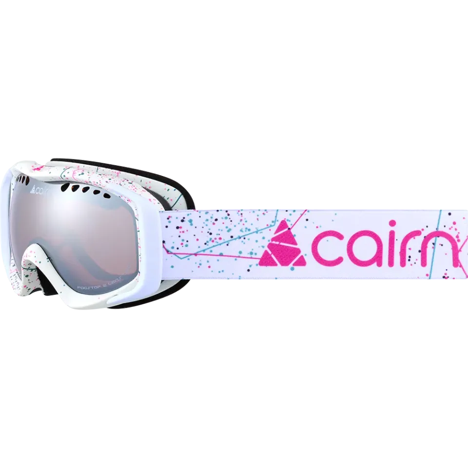 Cairn Mate SPX3 skidglasögon white spray unisex