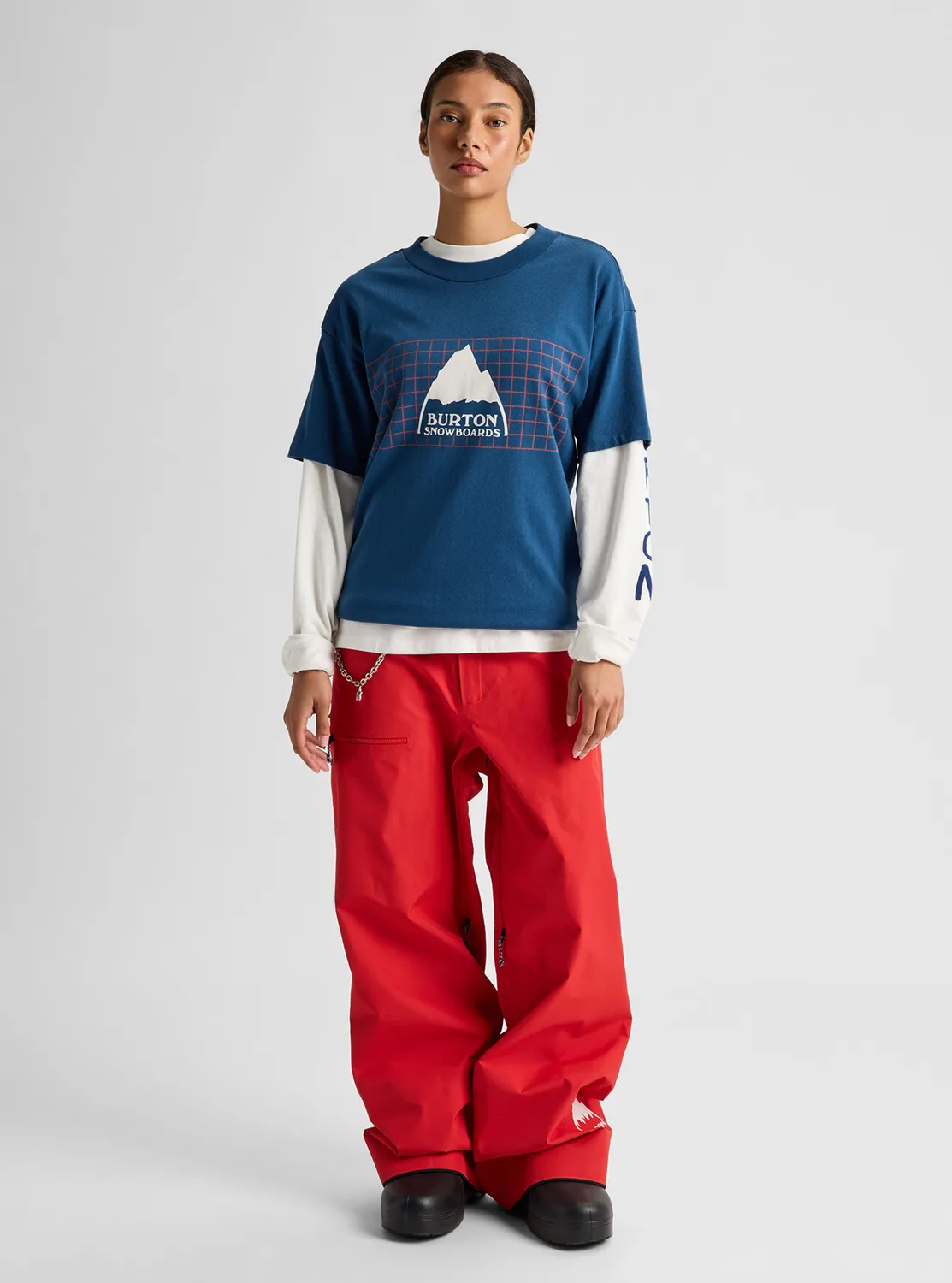Burton 50th 83 Squared T-shirt Stout White kortärmad