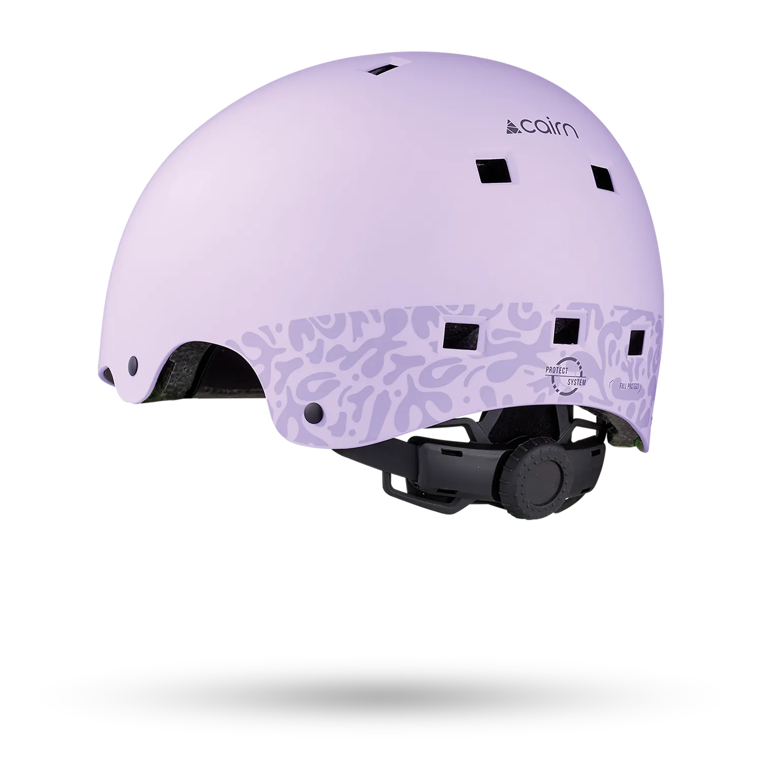 Cairn Eon J junior cykelhjälm lilac matt S
