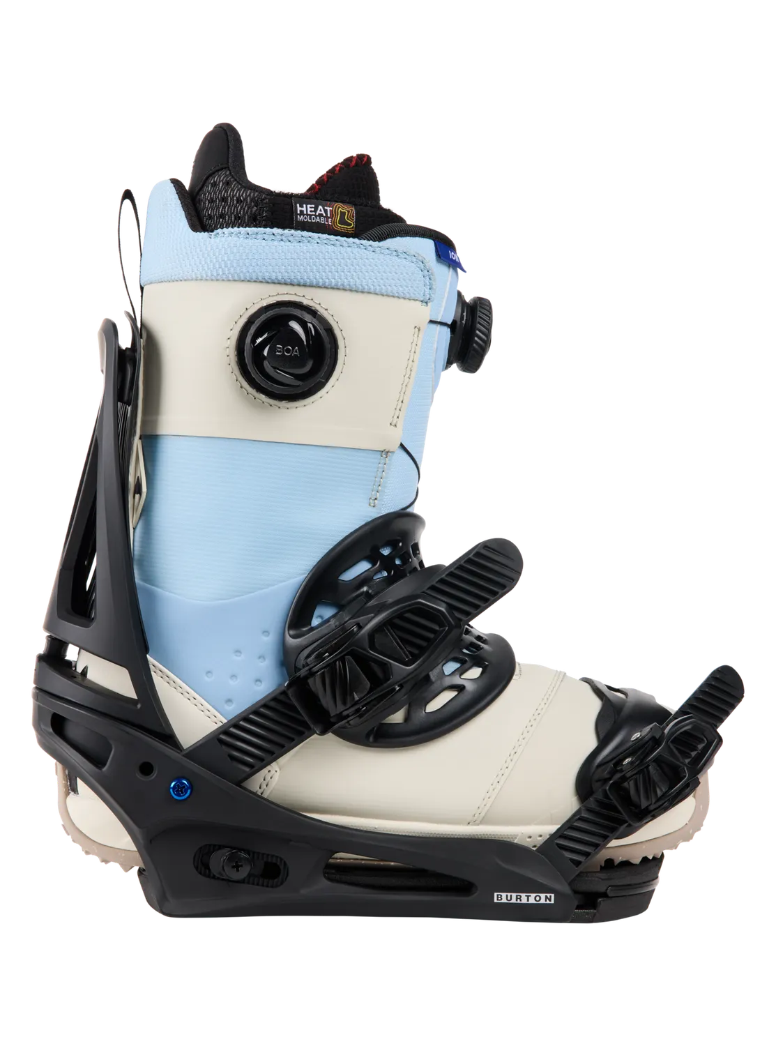 Burton Genesis snowboardbindning svart mjuk dämpad rembindning