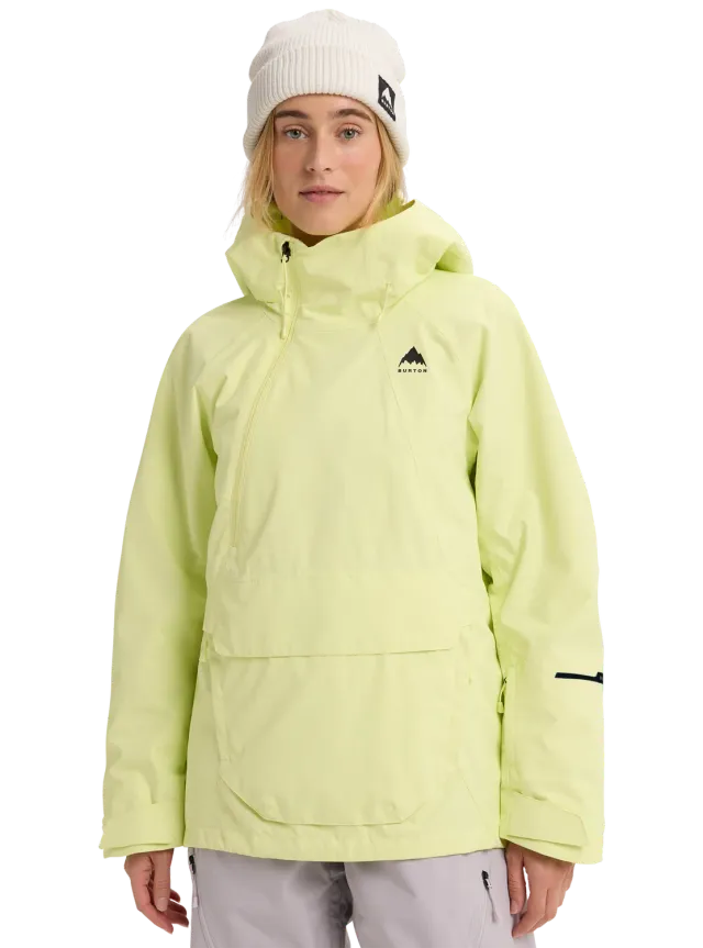 Burton Reserve 2L Relaxed Anorak skidjacka Glow Yellow Green