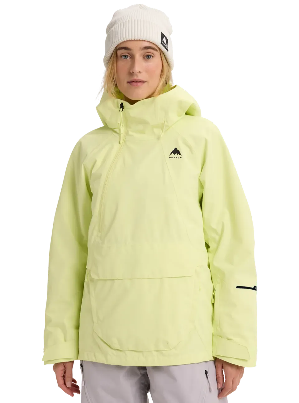 Burton Reserve 2L Relaxed Anorak skidjacka Glow Yellow Green