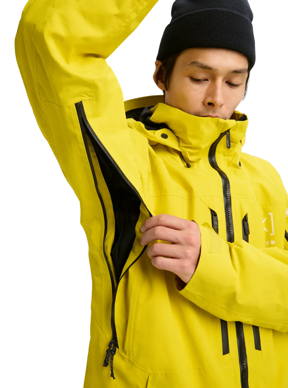 Burton [ak] Swash jacka GORE-TEX True Black isolerad