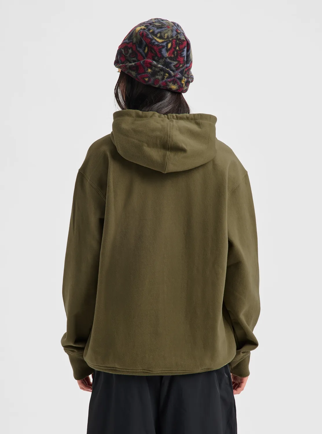 Burton Anon Pullover Hoodie huvtröja Dried Moss varm