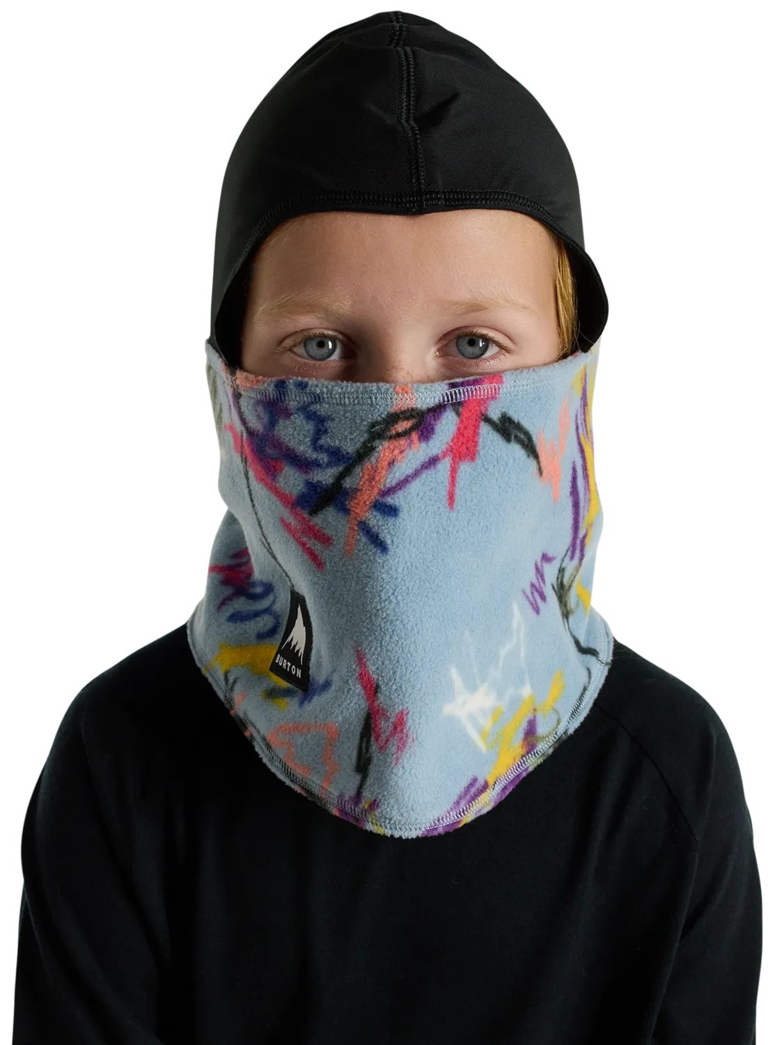 Burton balaclava barn True Black vindtät
