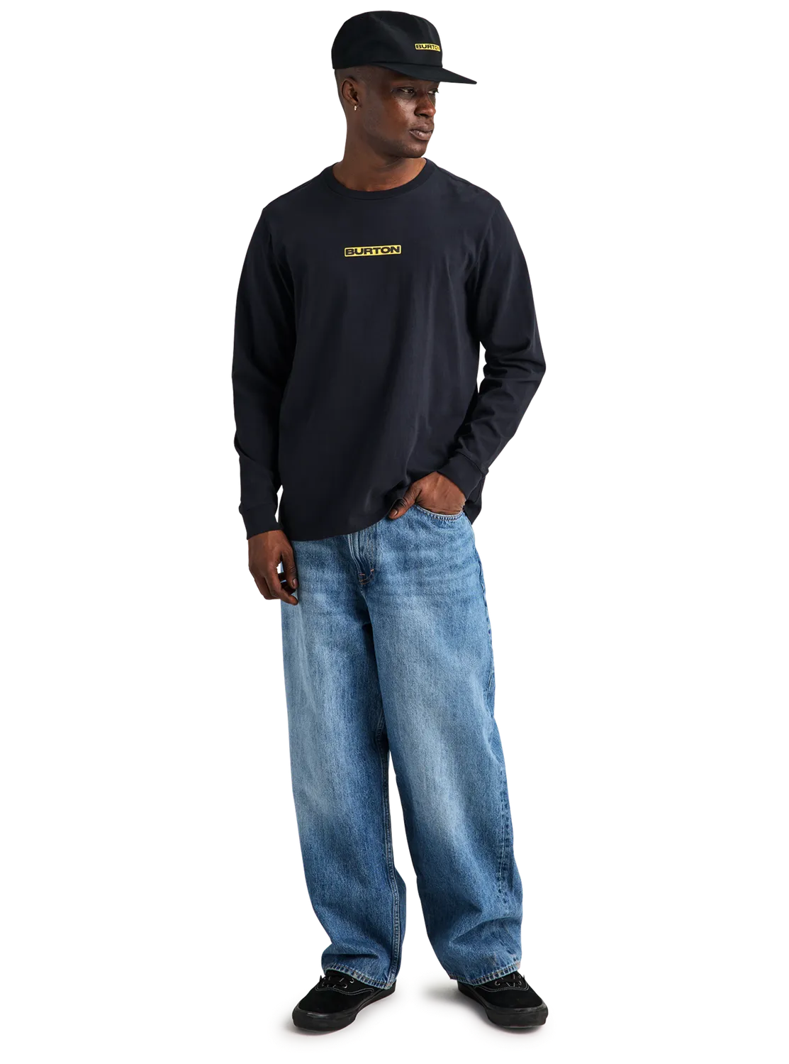 Burton To the World långärmad t-shirt True Black