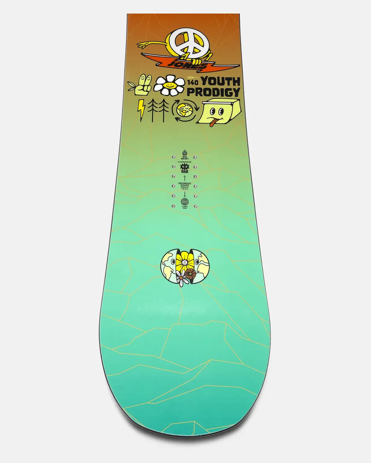 Jones Prodigy Youth snowboard barn 130 allmountain