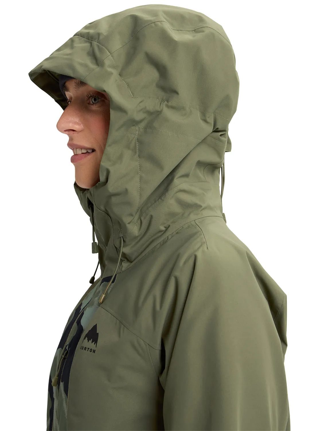 Burton Reserve 2L Insulated jacka dam Sunrise Coral varm