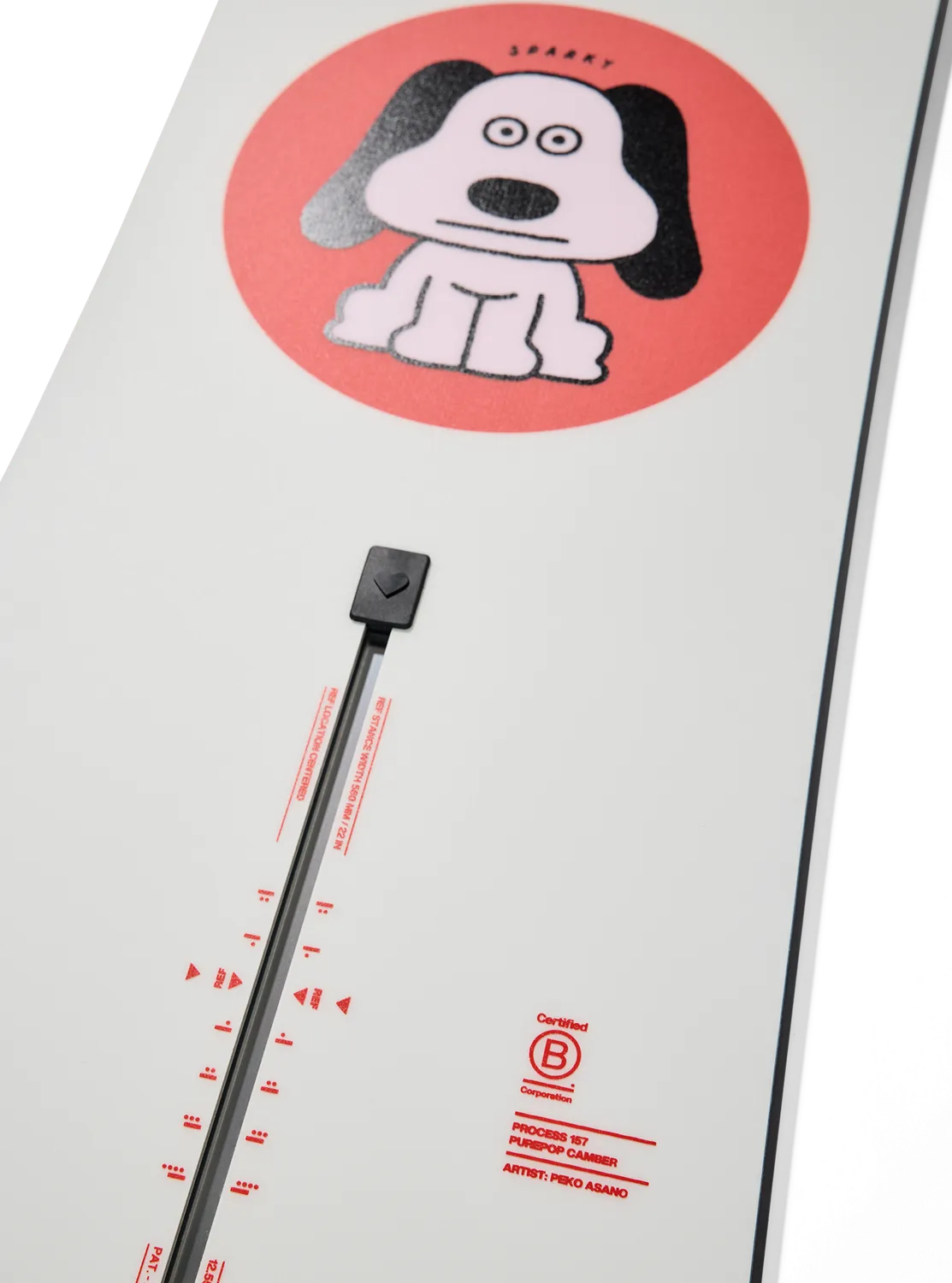 Burton Process snowboard 155 twin poppig