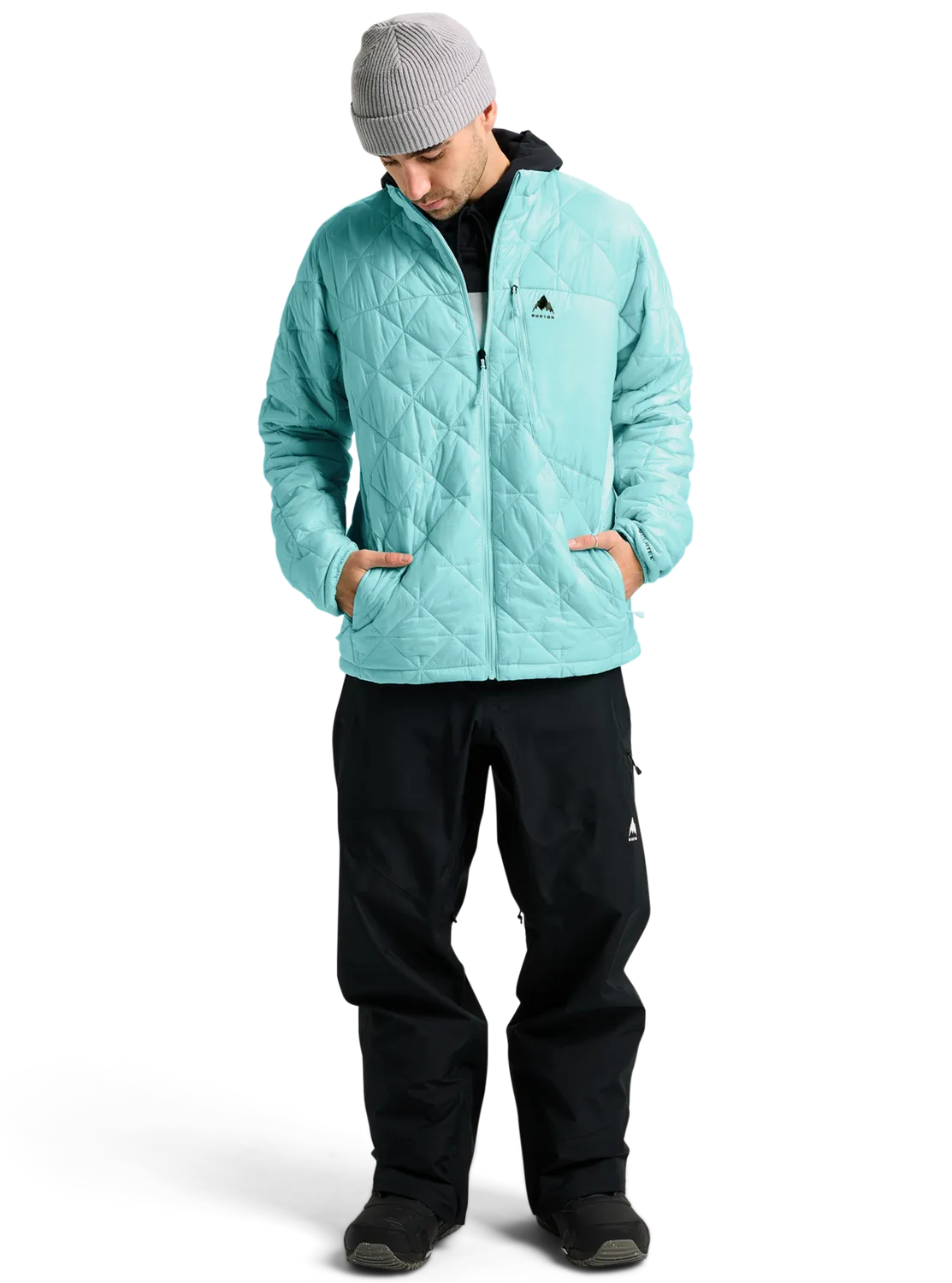 Burton Reserve syntetjacka puffer Light Teal packbar