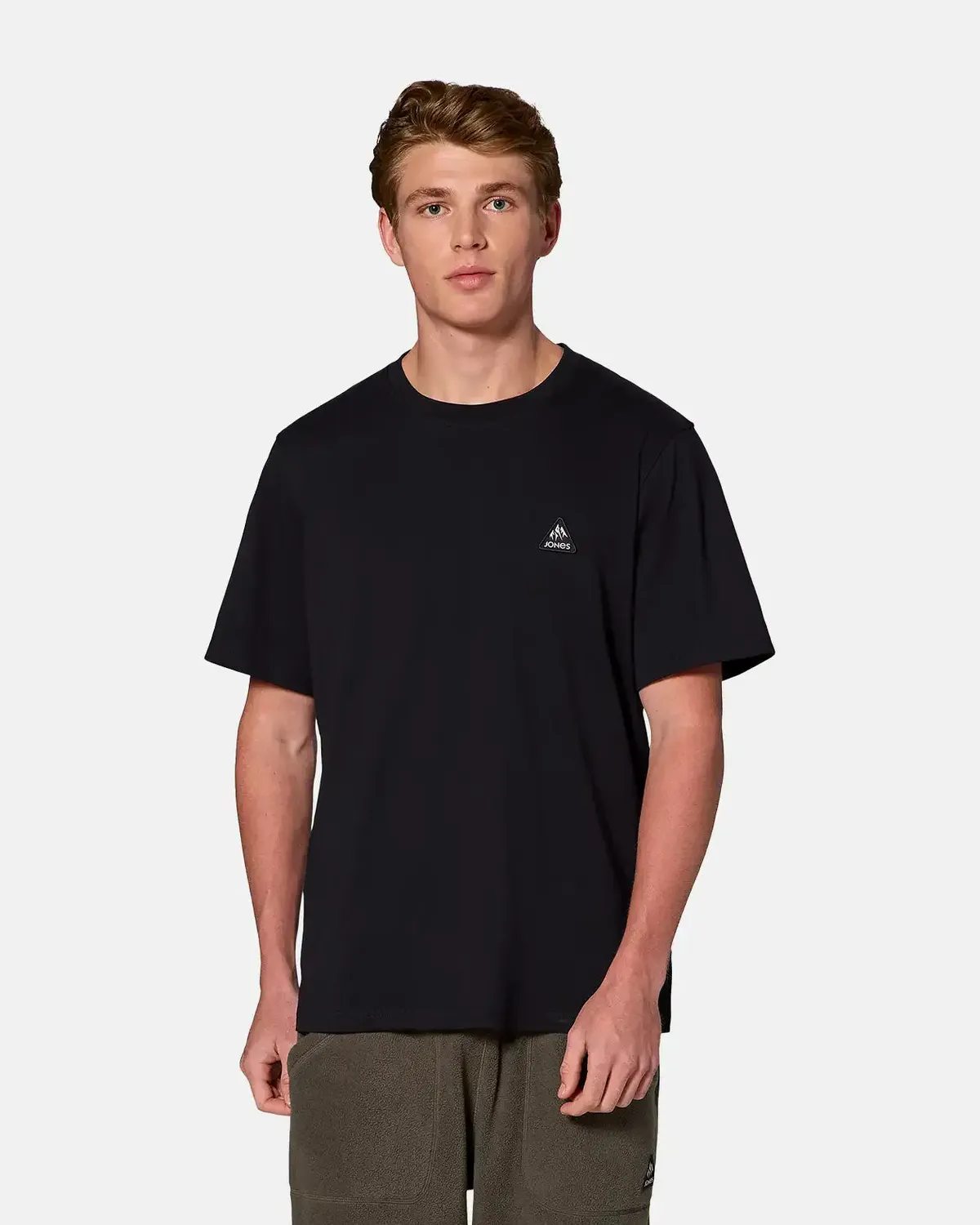 Jones Sierra Organic t-shirt Glacier Gray ekologisk