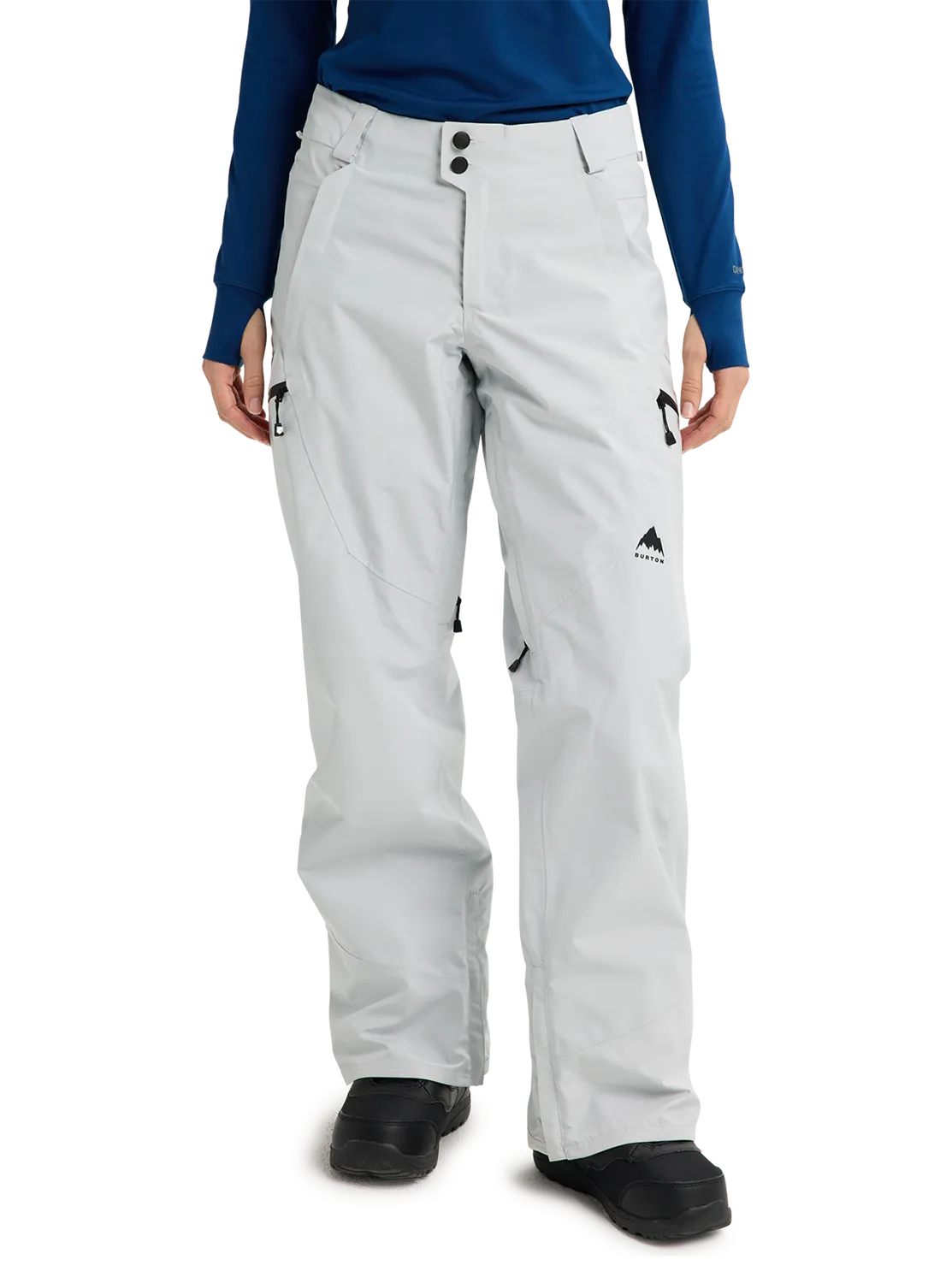 Burton Reserve GORE-TEX 2L byxor dam Gray Cloud vattentät