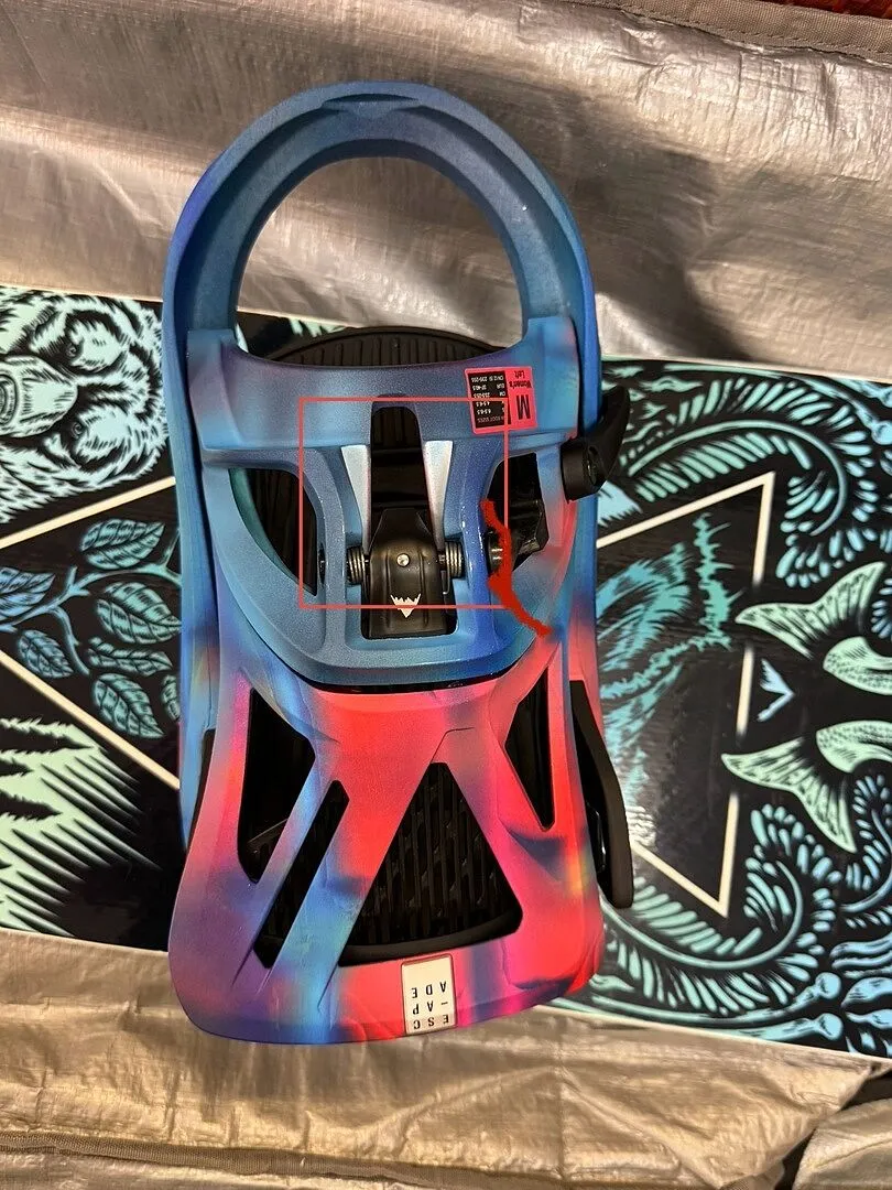 Burton Step On Escapade snowboardbindning Purple Voltage S
