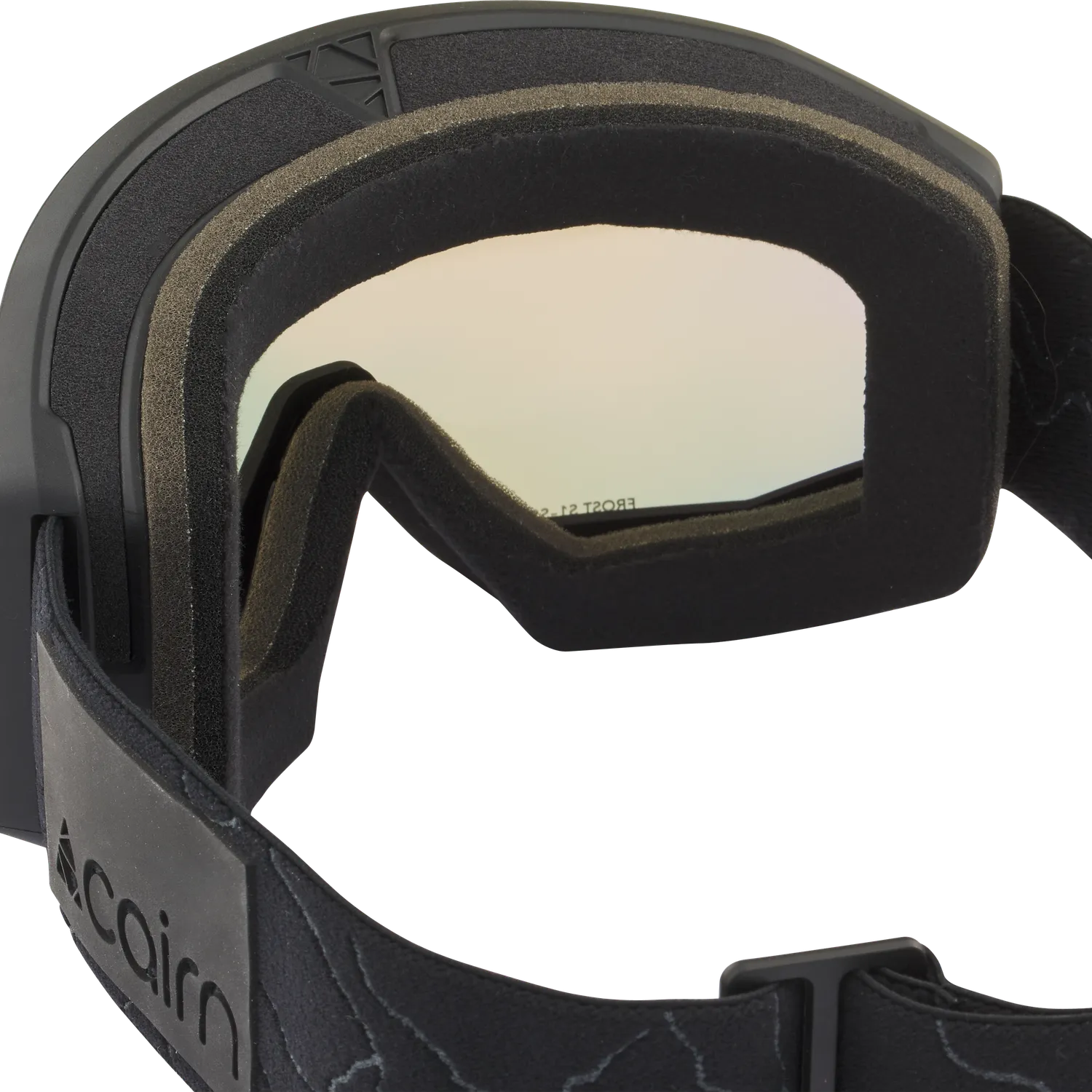 Cairn Frost CLX Evolight 1.3 Mat Black Red goggles