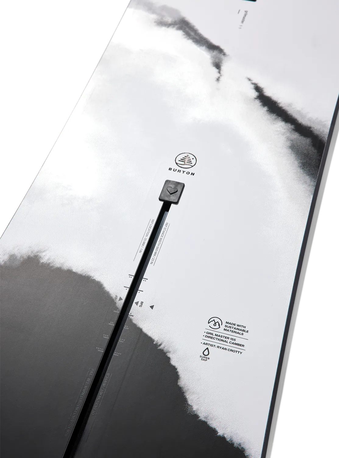 Burton Family Tree Gril Master snowboard 155 camber