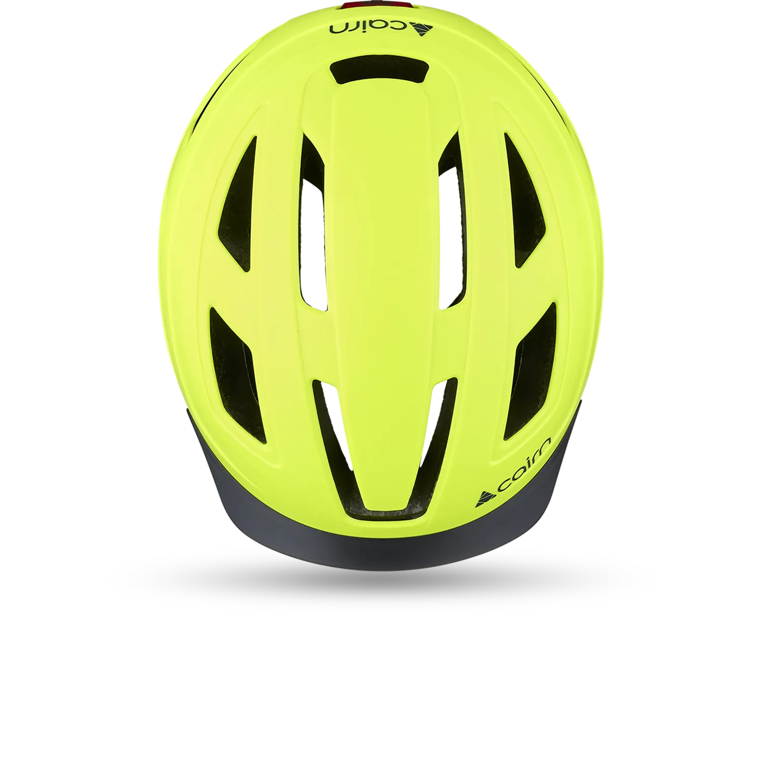 Cairn Clarke Mat Neon Yellow cykelhjälm neongul M LED