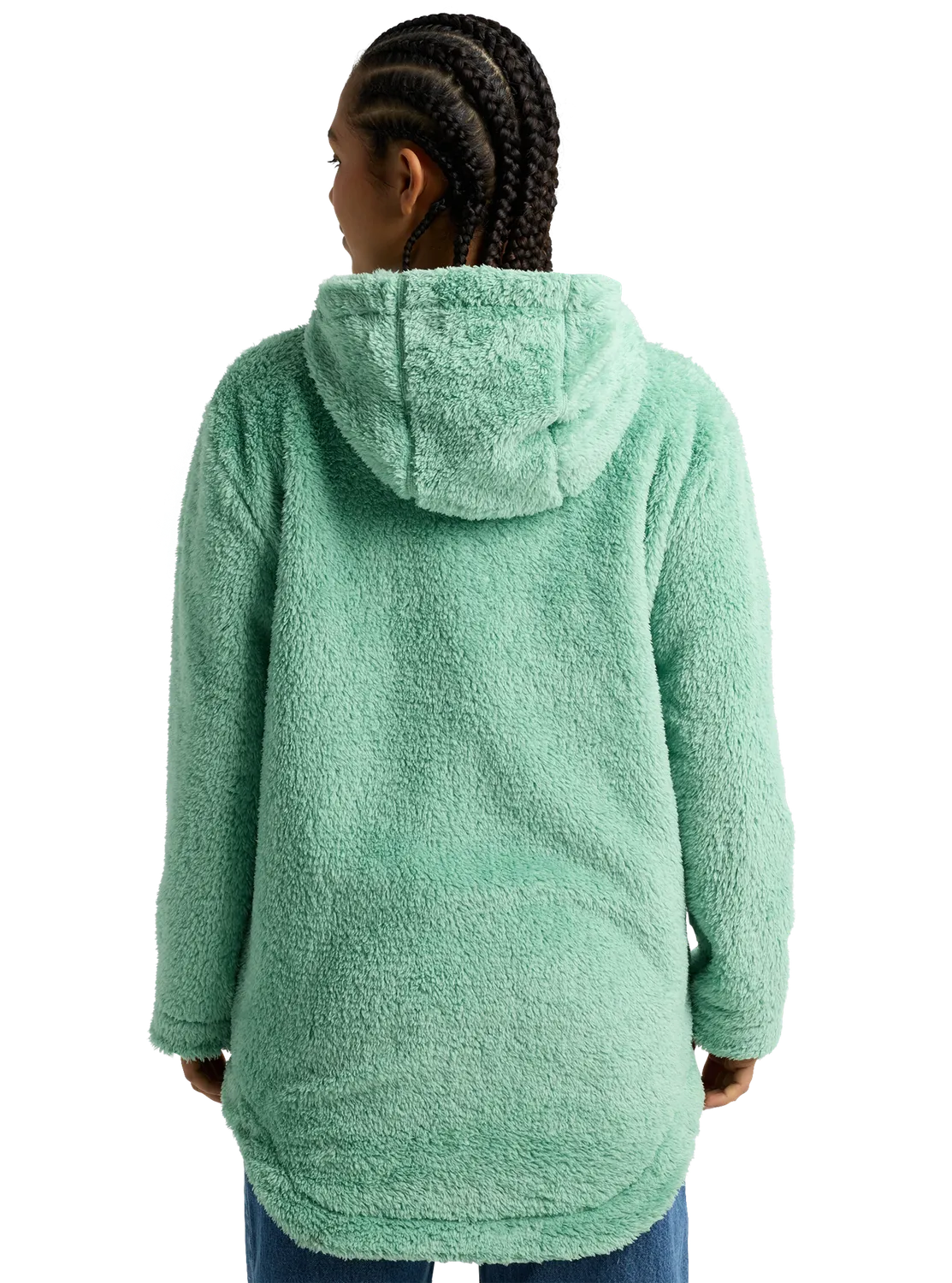 Burton Minxy Hi-Loft Full-Zip fleece Soft Sage dam