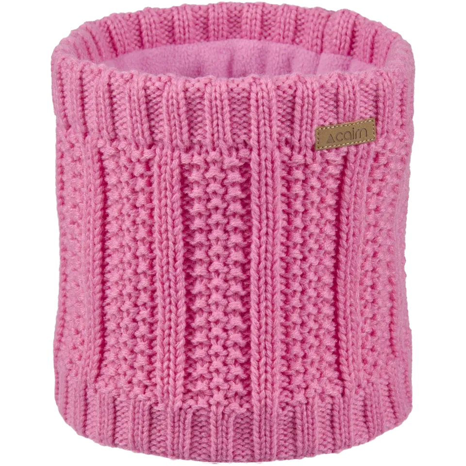 Cairn Zoe Col J halsvärmare rosa fleecefodrad