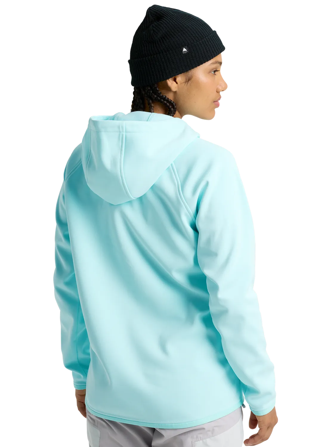 Burton Crown Weatherproof fleecehoodie dam Light Teal