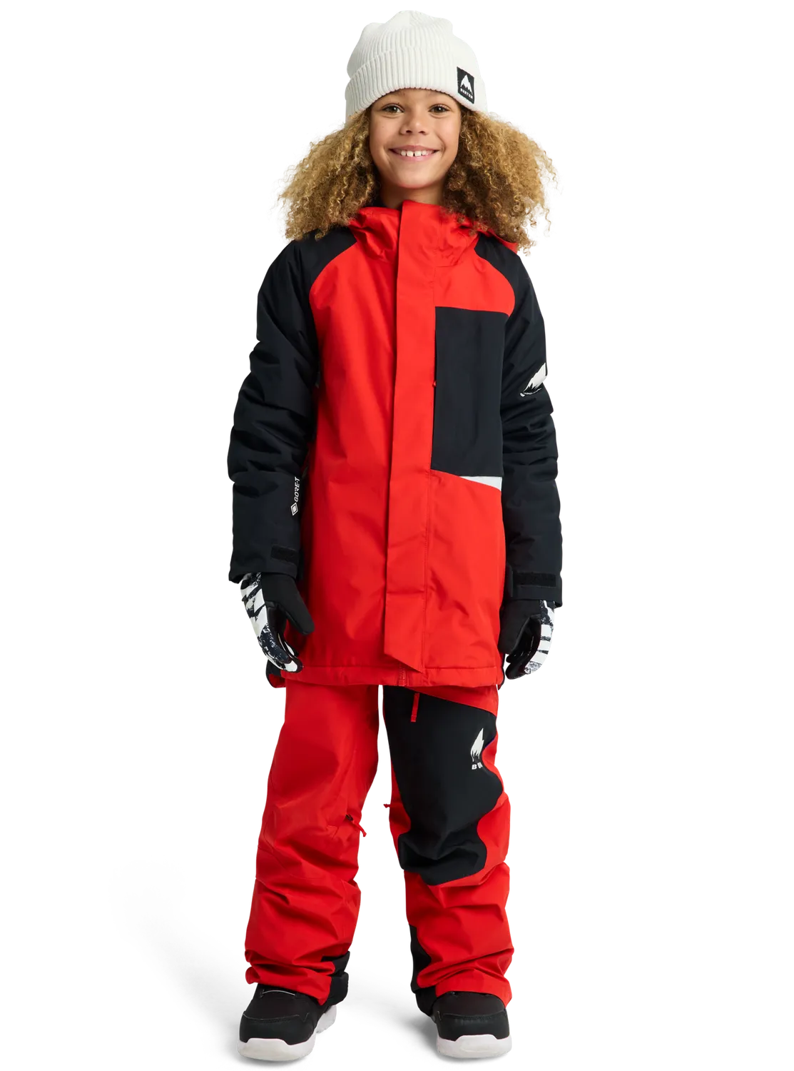 Burton Powline Gore-Tex 2L jacka barn flame scarlet