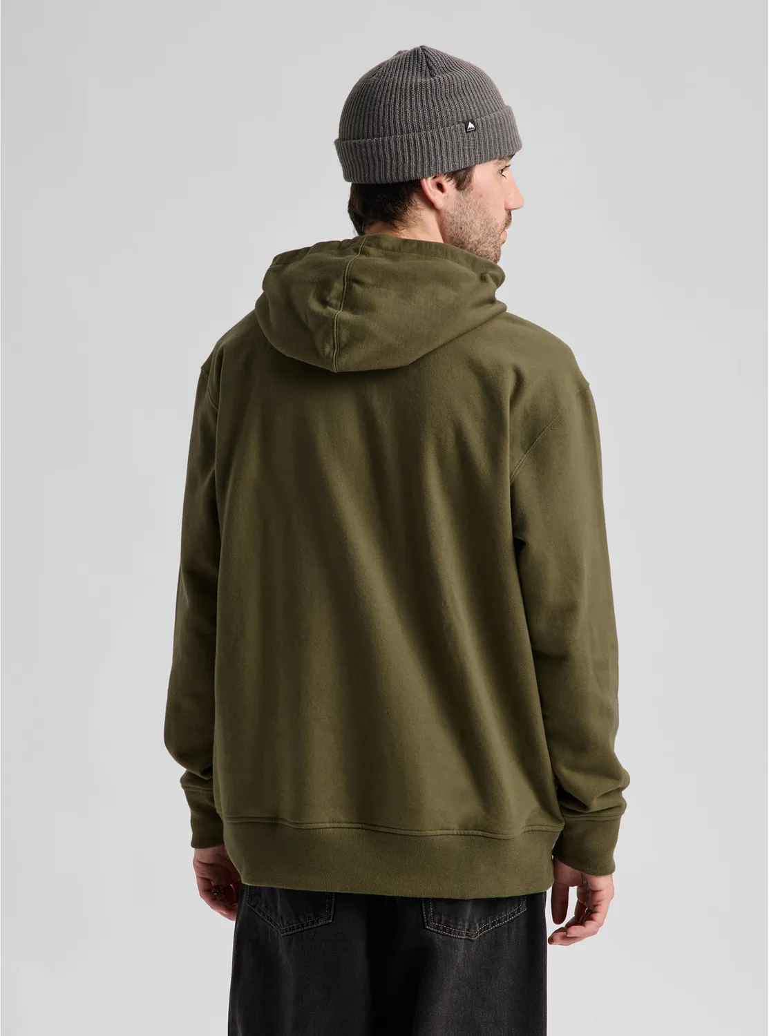 Burton Anon Pullover Hoodie huvtröja Dried Moss varm
