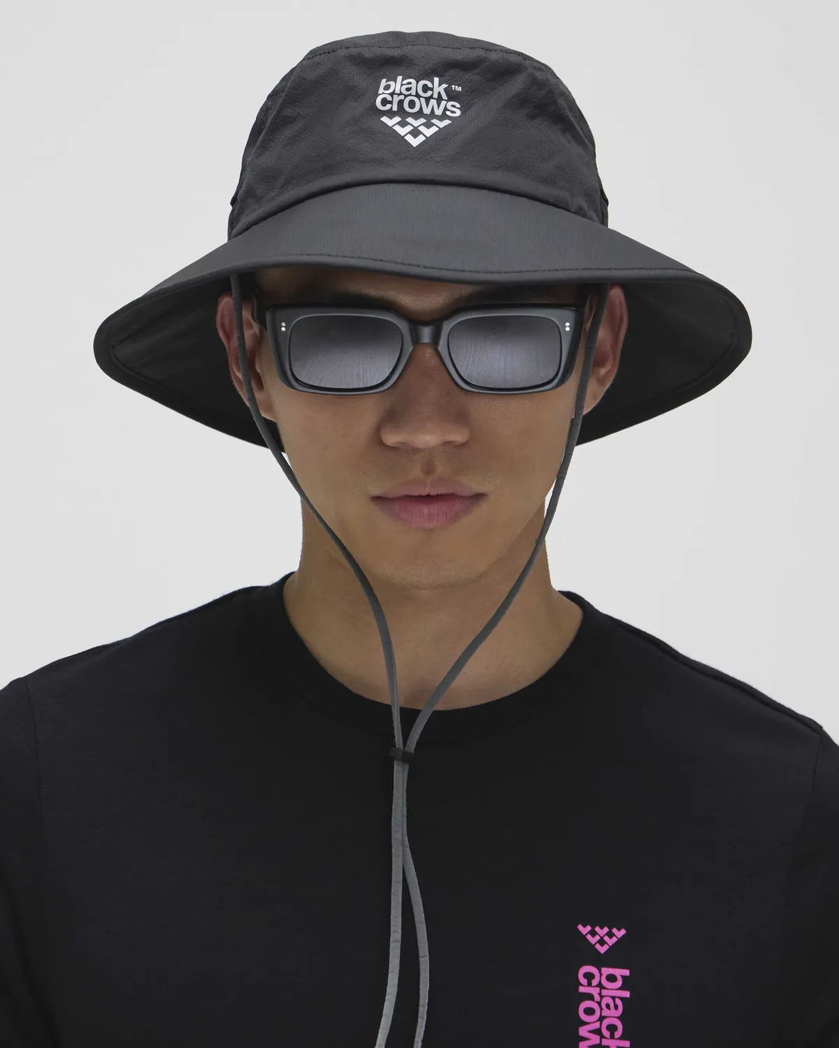 Black Crows Boonus Brimmer solhatt svart L/XL bredbrättad