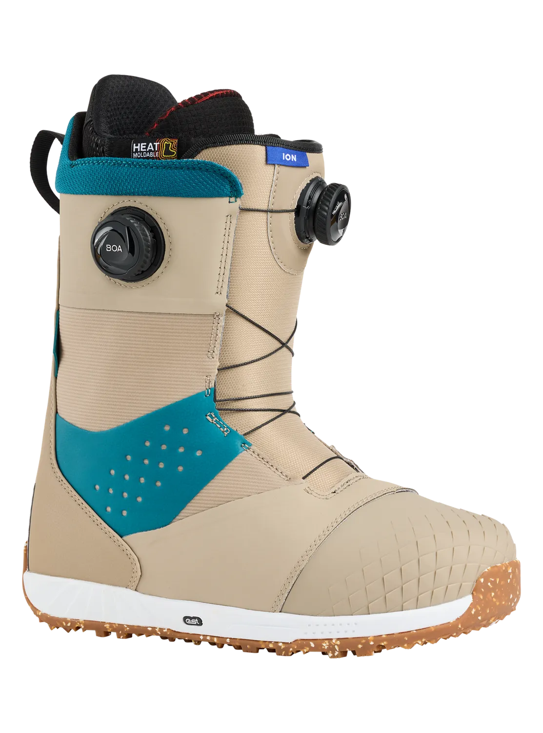 Burton Ion BOA snowboardboots herr Black styv flex