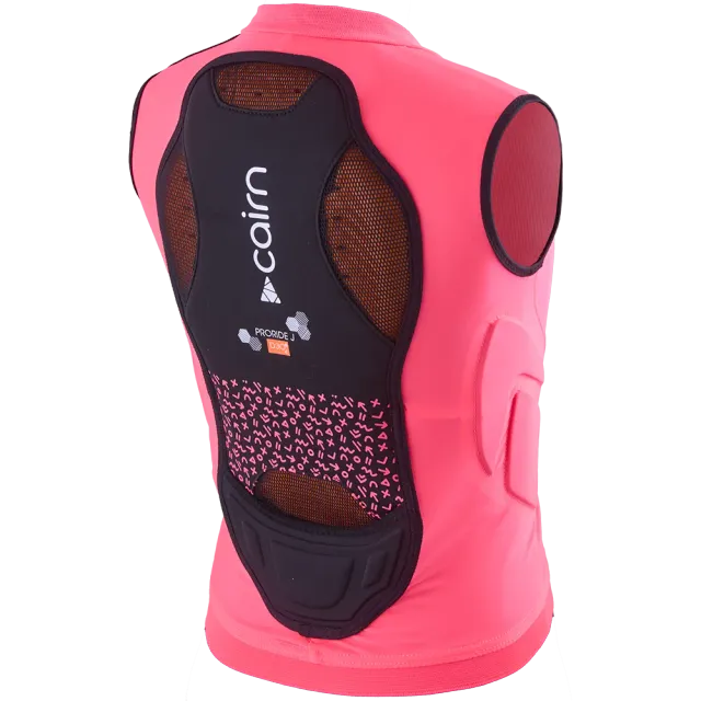 Cairn Proride D3O J ryggskydd fluo pink junior
