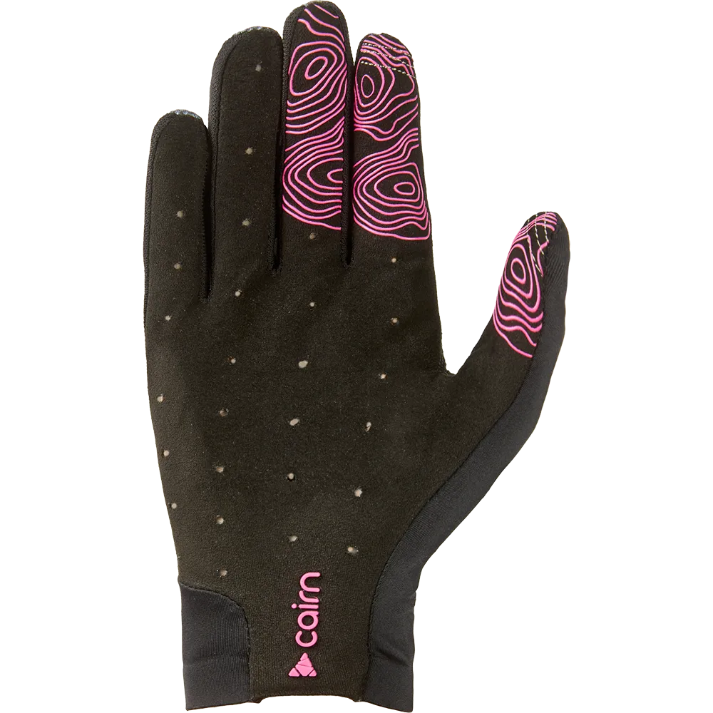 Cairn Dukana cykelhandskar black neon pink