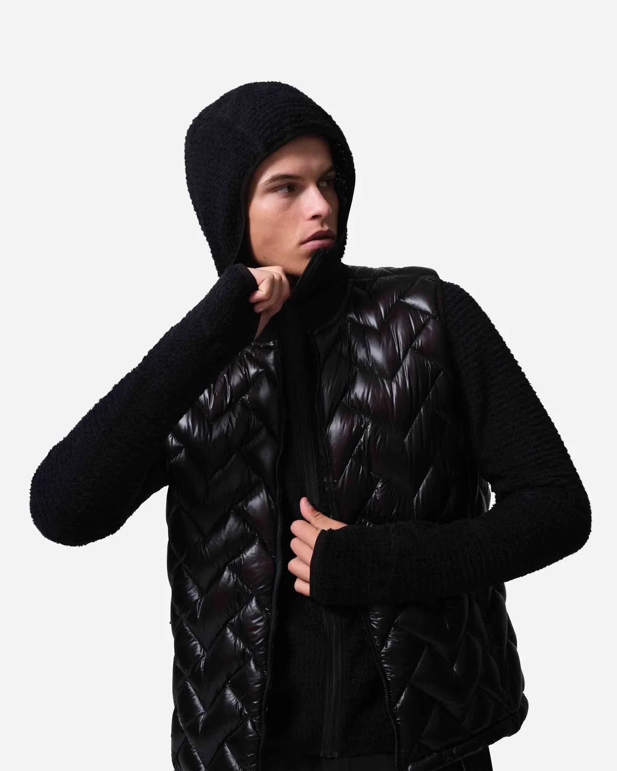 Black Crows Plumis dunväst herr svart 800fp