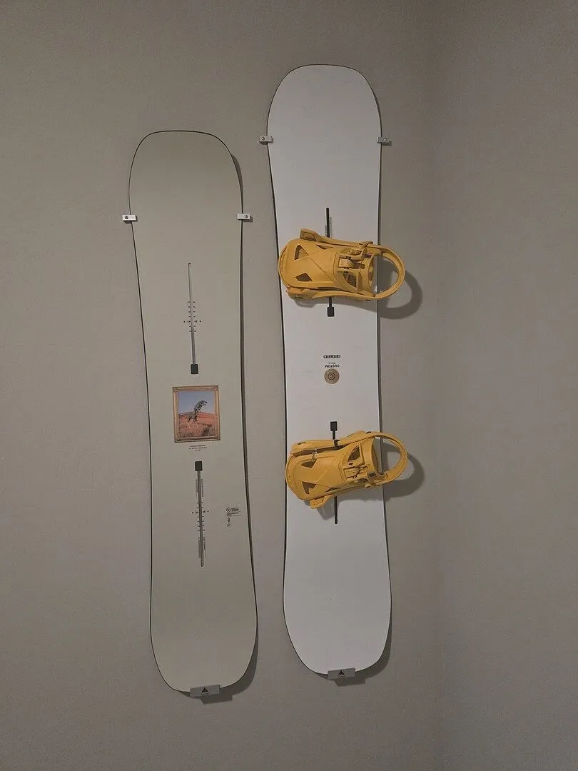 Burton Collector's Edition snowboardfäste Silver vägg