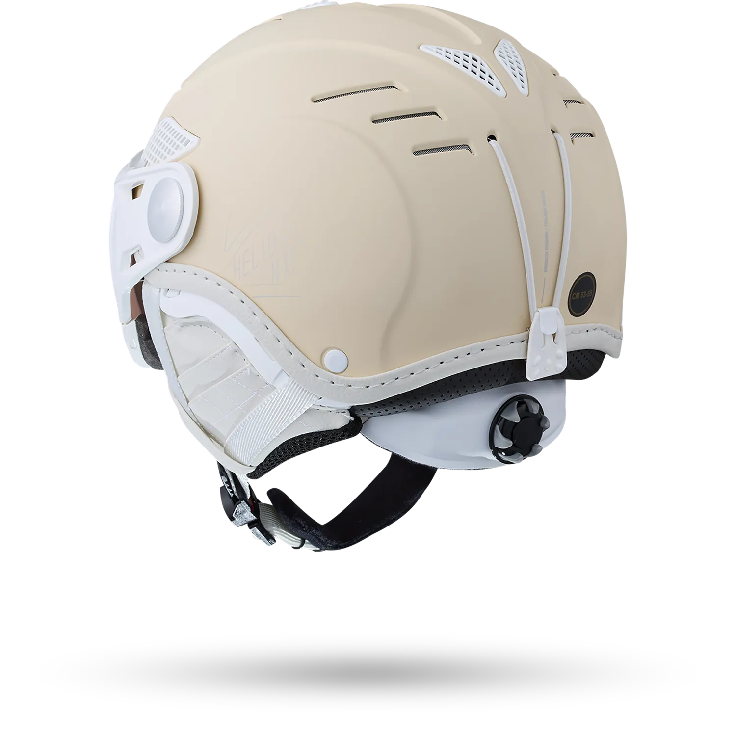 Cairn Helios Leather Evolight NXT visirhjälm cream