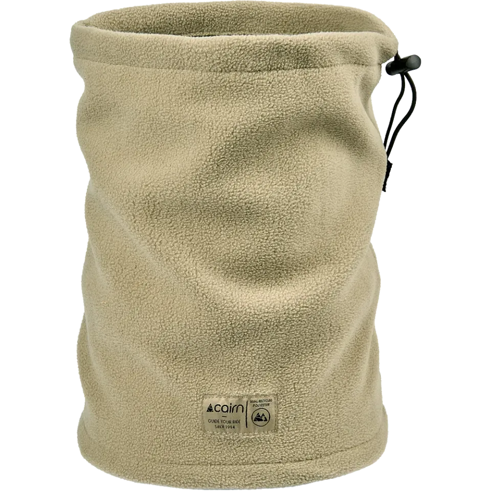 Cairn Polar Adj Neck Eco Light halsvärmare khaki fleece