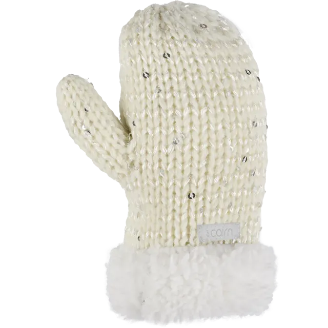 Cairn Sport Manon Glove J barnhandskar off white isolerande
