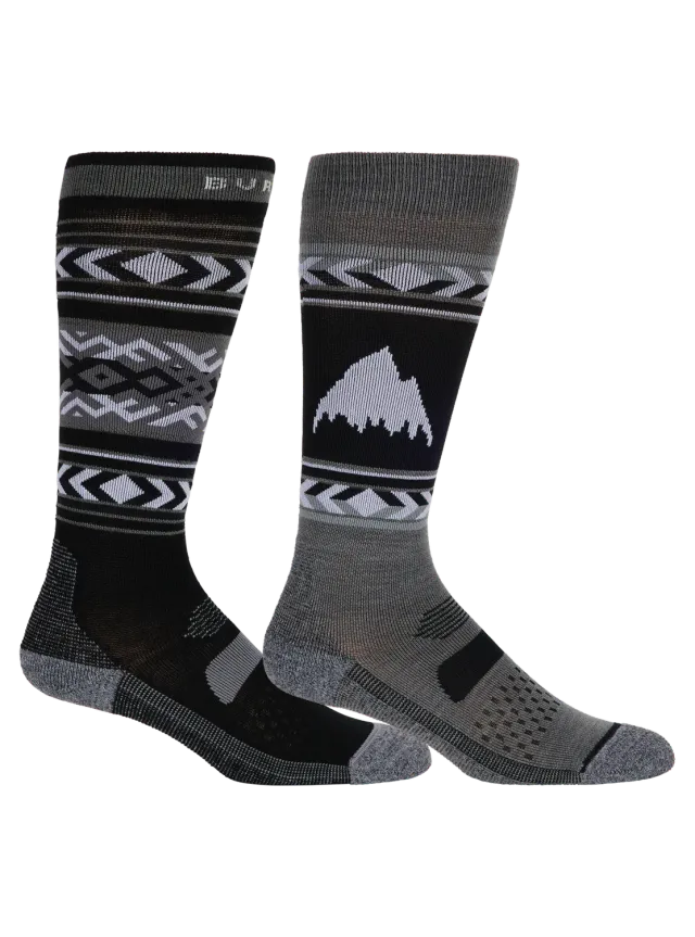 Burton Performance Lightweight skidstrumpor dam True Black 2-pack