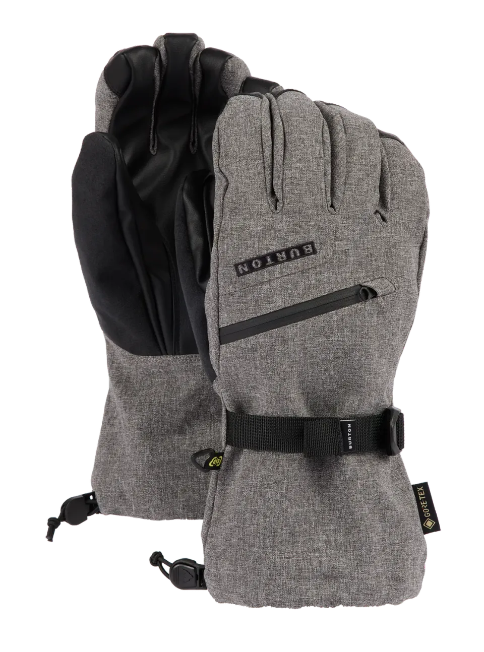 Burton GORE-TEX handskar True Black läderpalmer