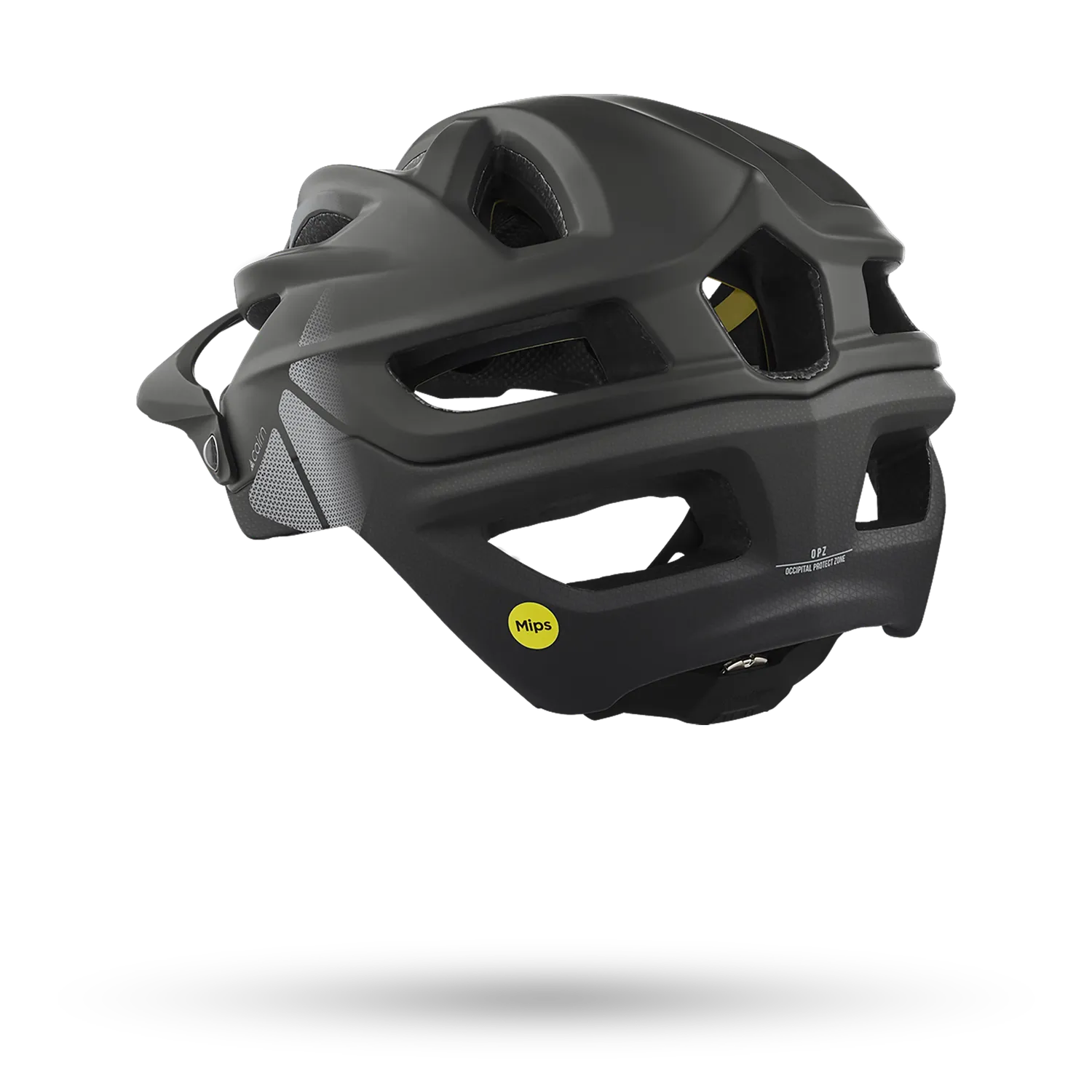 Cairn Edge MIPS cykelhjälm Mat Black Silver stig