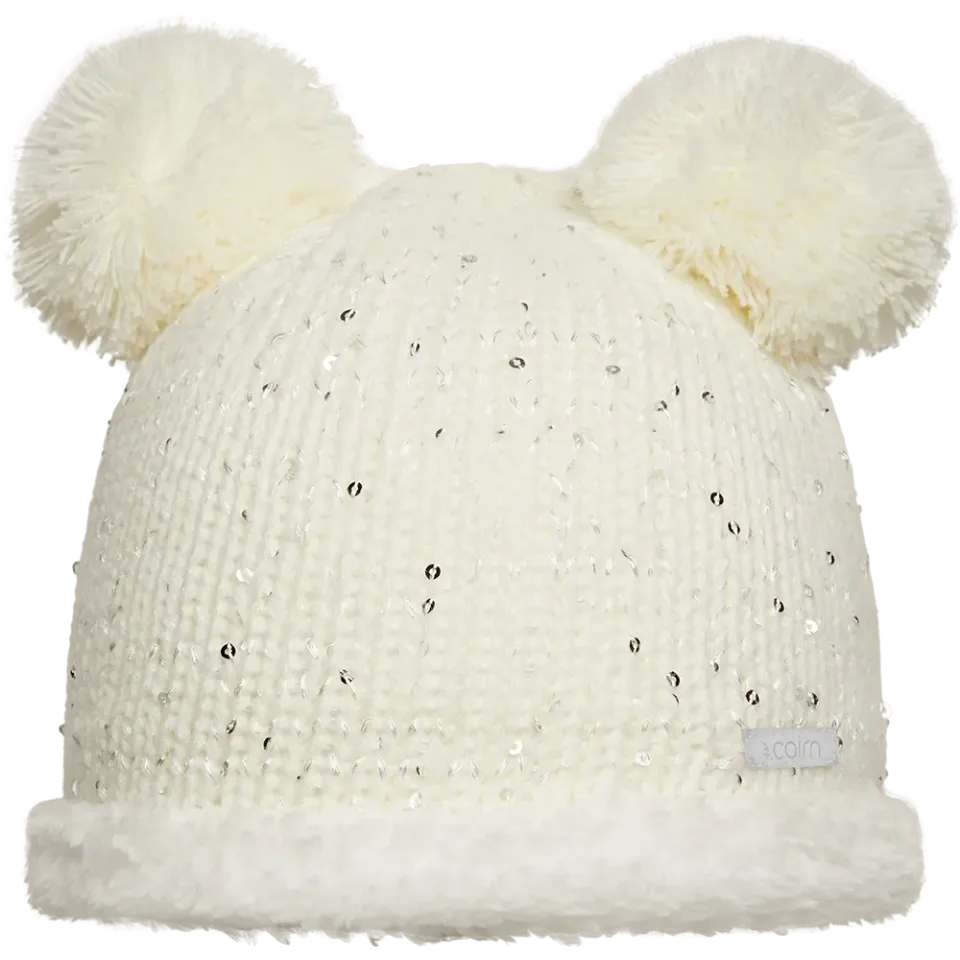 Cairn Manon Hat J mössa off white baby tofsar