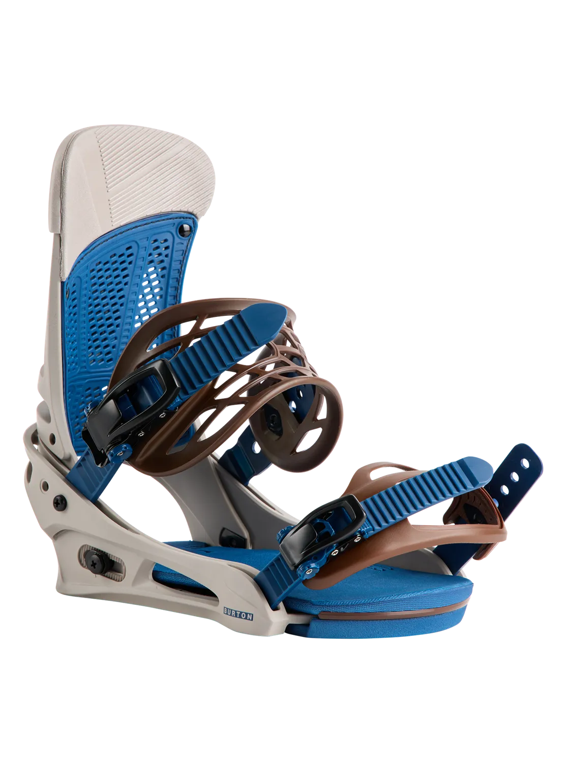 Burton Malavita snowboardbindning Warm Gray M