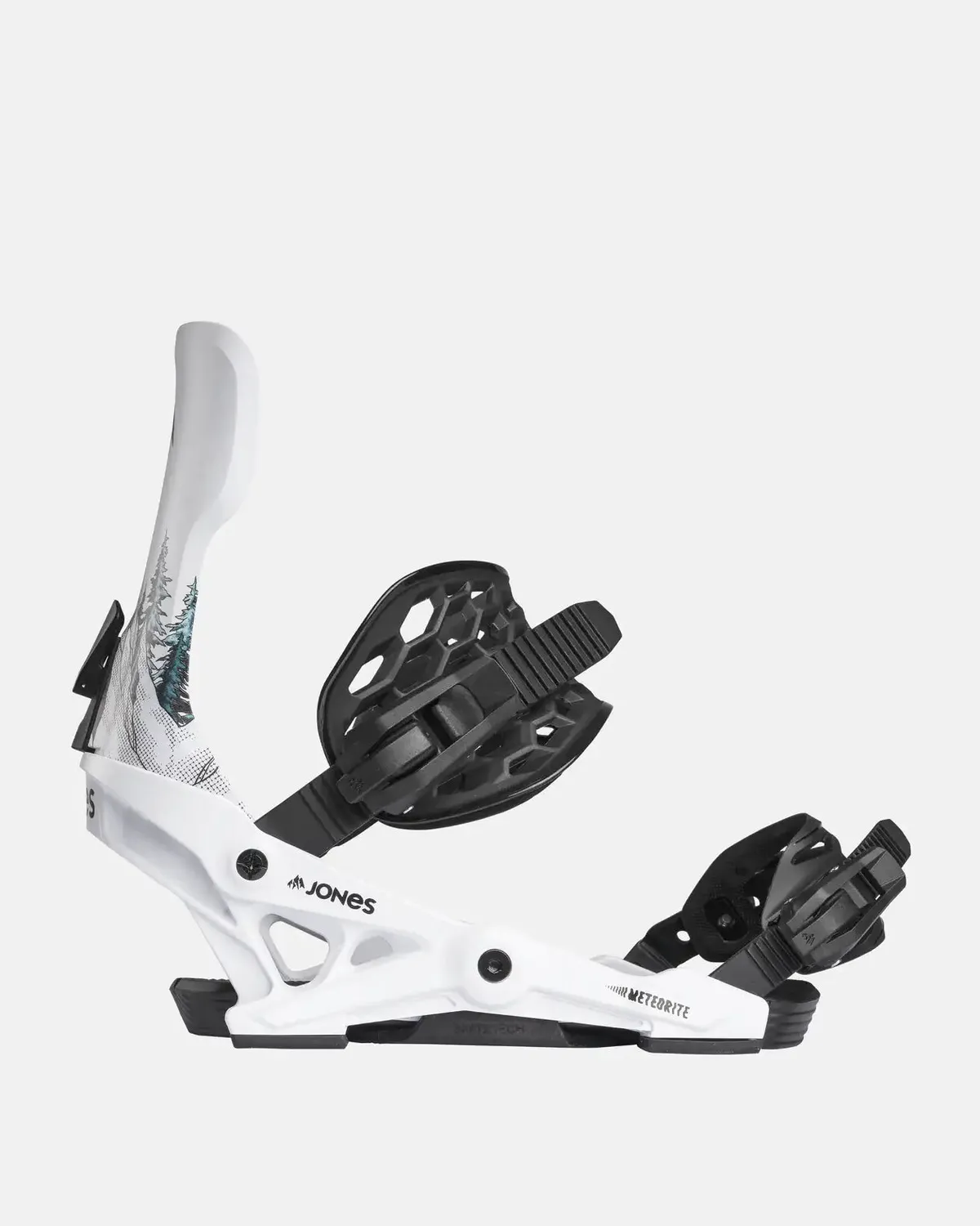Jones Meteorite snowboardbindning Eclipse Black medium mjuk