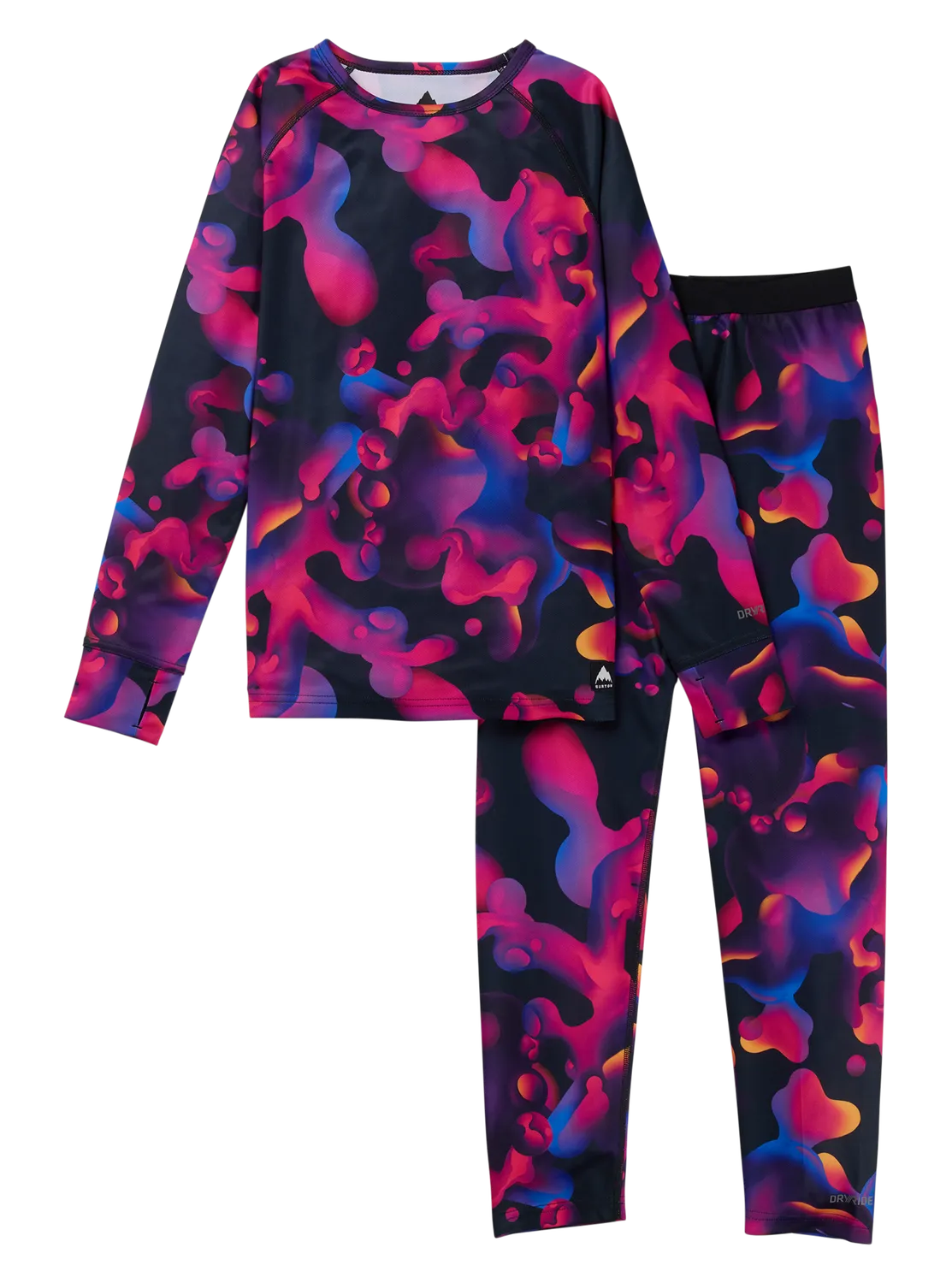 Burton Lightweight Base Layer Set underställ barn Lava Lamp