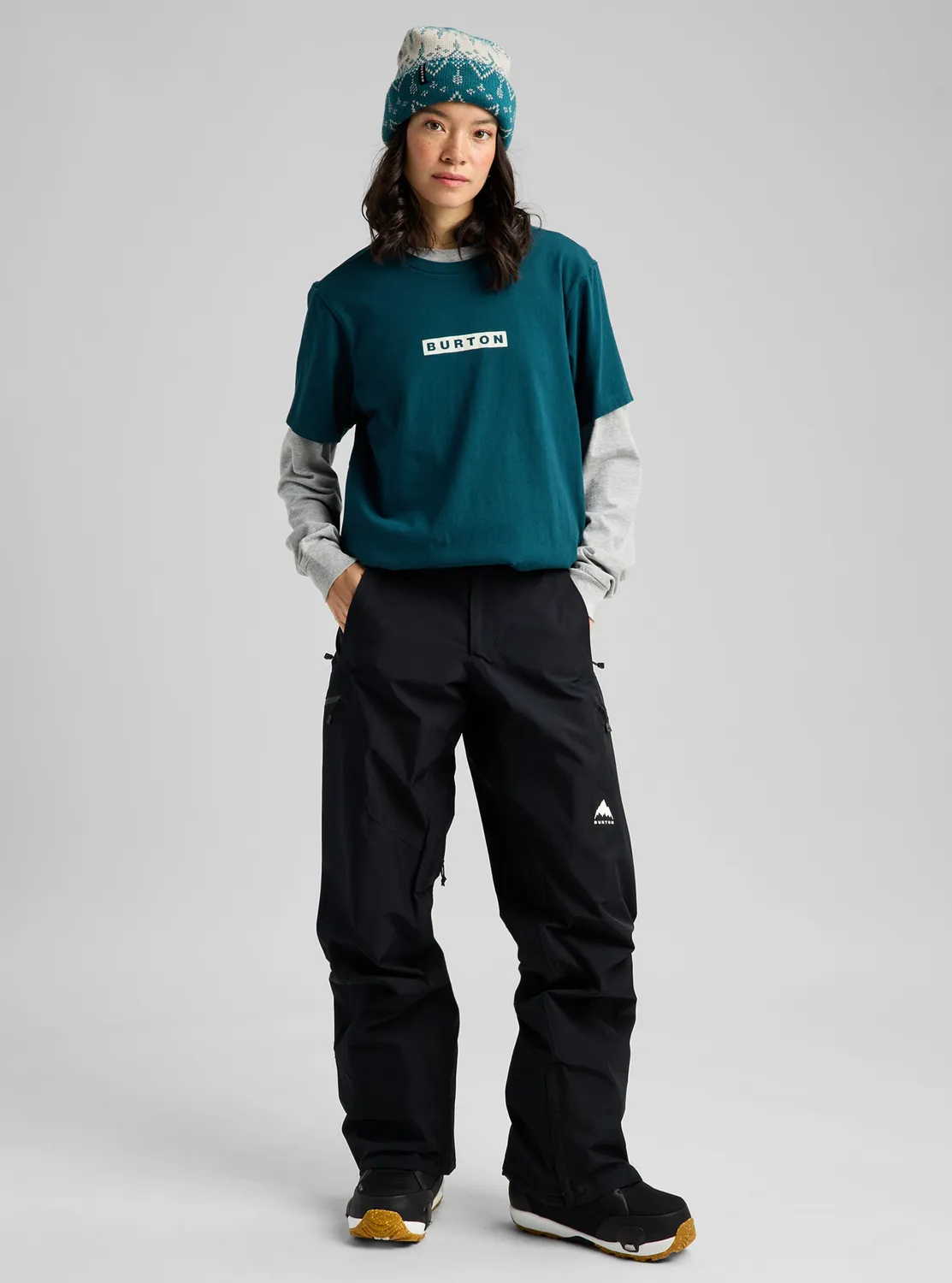 Burton Reserve GORE-TEX 2L skidbyxor dam svarta vattentäta