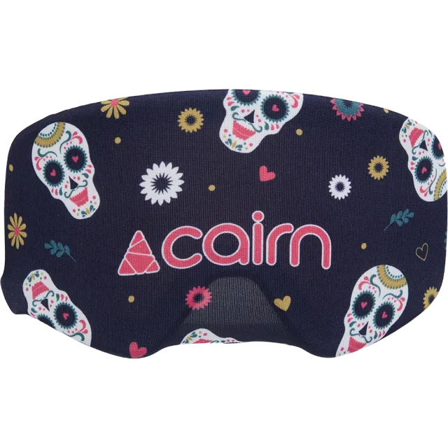 Cairn Goggle Cover Skidglasögonfodral Emeraude Skull